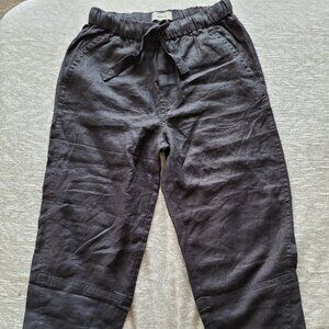 Everlane Black Linen Pants
